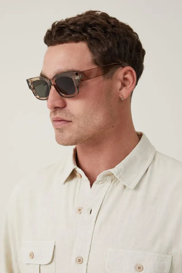 Cotton On Sunglasses The Relax Sunglasses Cola Crystaldark Green 8211 Men Cotton On Sunglasses The Relax Sunglasses Cola Crystaldark Green 8211 Men