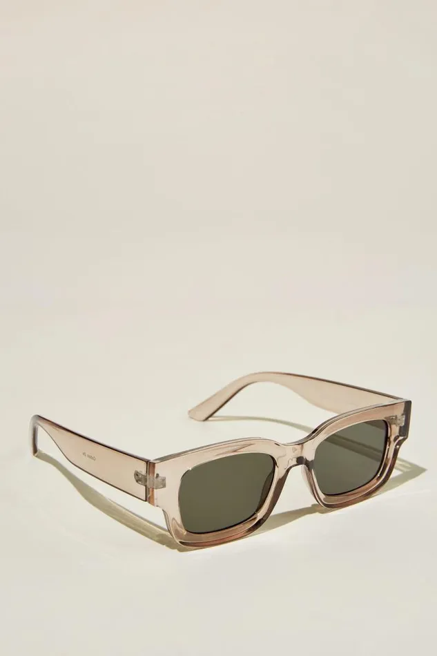 Cotton On Sunglasses The Relax Sunglasses Cola Crystaldark Green 8211 Men Cotton On Sunglasses The Relax Sunglasses Cola Crystaldark Green 8211 Men