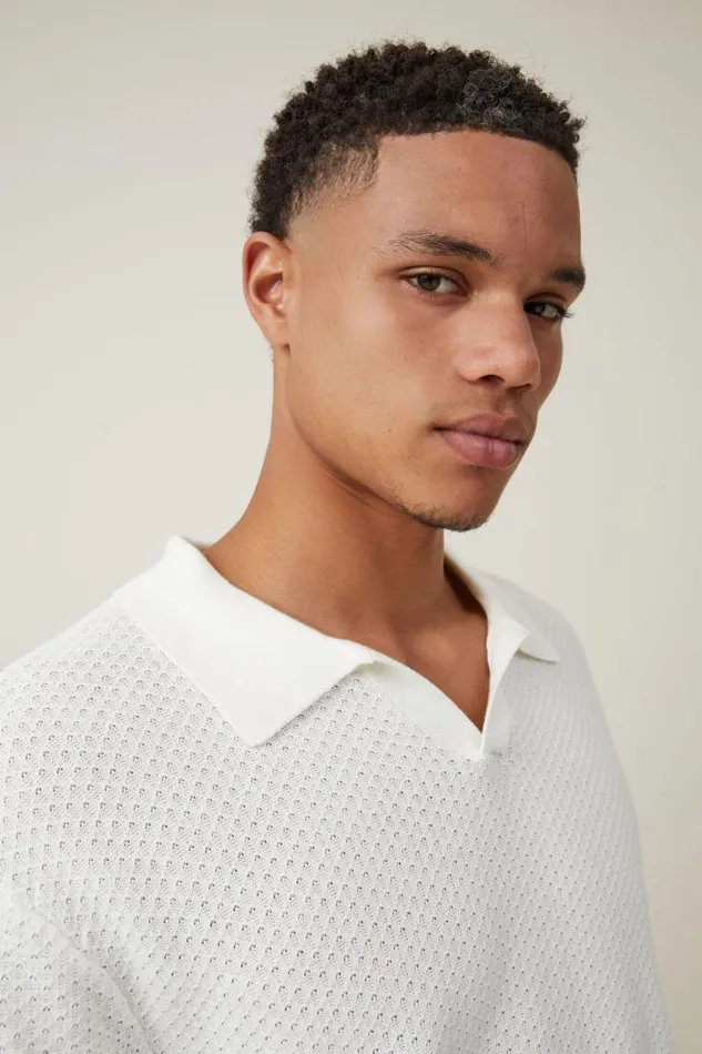 Cotton On Sweaters Jimmy Long Sleeve Polo Vintage White 8211 Men Cotton On Sweaters Jimmy Long Sleeve Polo Vintage White 8211 Men