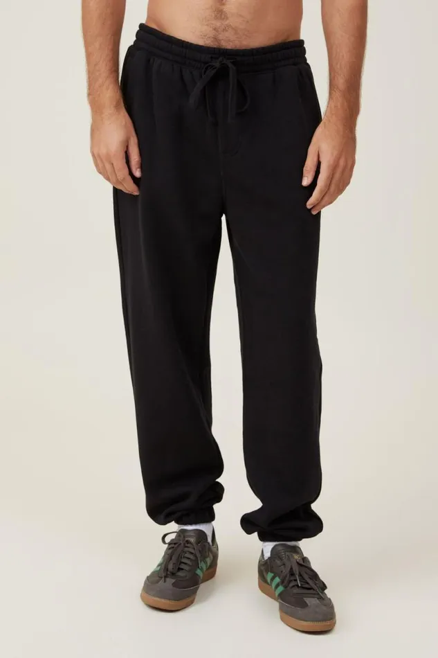 Cotton On Sweats and Hoodies Baggy Cuffed Track Pant Black 8211 Men Cotton On Sweats and Hoodies Baggy Cuffed Track Pant Black 8211 Men