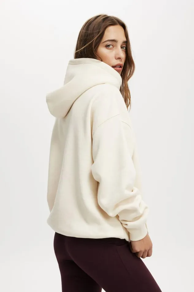 Cotton On SweatsandHoodies Classic Fleece Graphic Hoodie Leisure Awaits Cream 8211 Women Cotton On SweatsandHoodies Classic Fleece Graphic Hoodie Leisure Awaits Cream 8211 Women