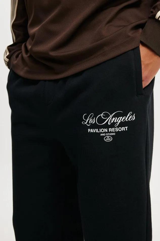 Cotton On Sweats and Hoodies Graphic Baggy Cuffed Track Pant Black Pavillion Resort 8211 Men Cotton On Sweats and Hoodies Graphic Baggy Cuffed Track Pant Black Pavillion Resort 8211 Men