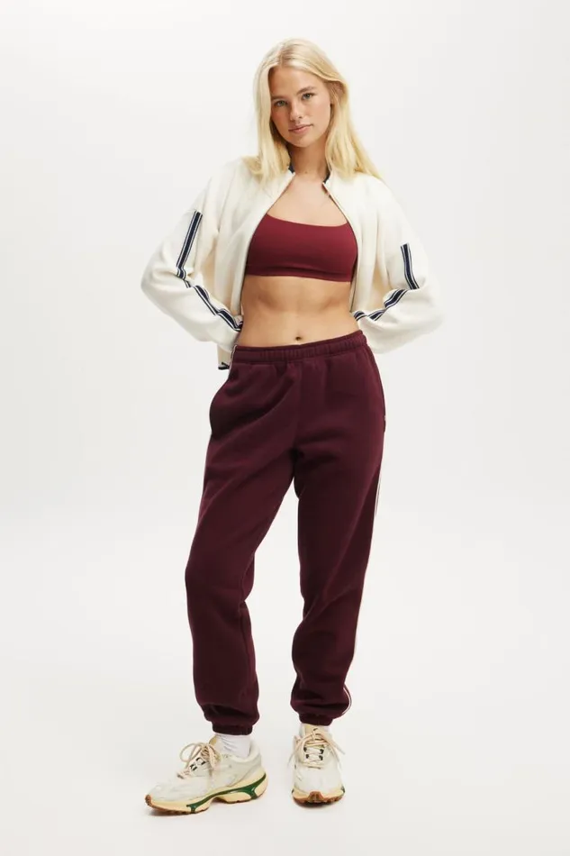 Cotton On SweatsandHoodies Plush Essential Gym Sweatpant Dark Oakcoconut Milk 8211 Women Cotton On SweatsandHoodies Plush Essential Gym Sweatpant Dark Oakcoconut Milk 8211 Women