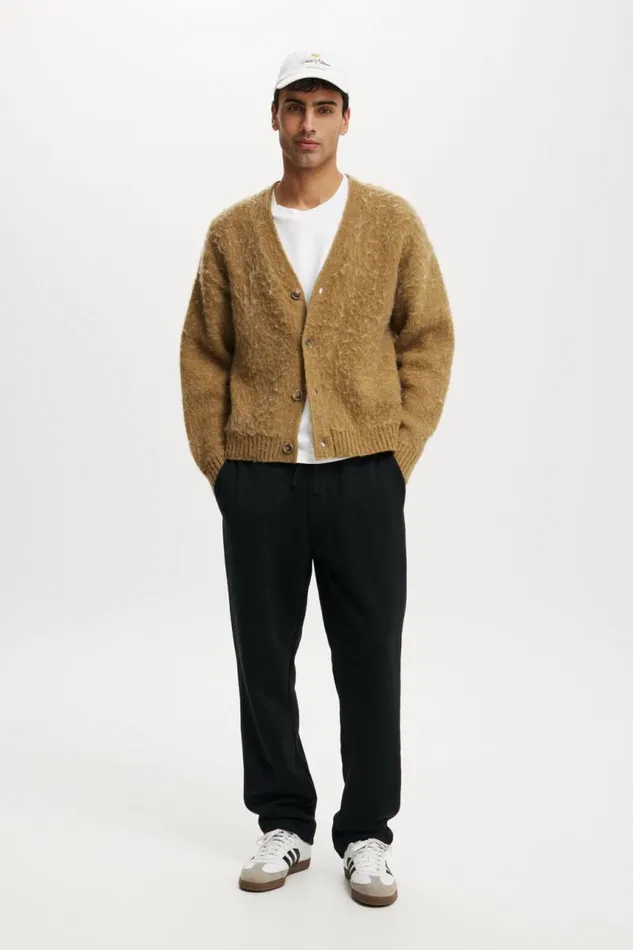 Cotton On Sweats and Hoodies Relaxed Track Pant Black 8211 Men