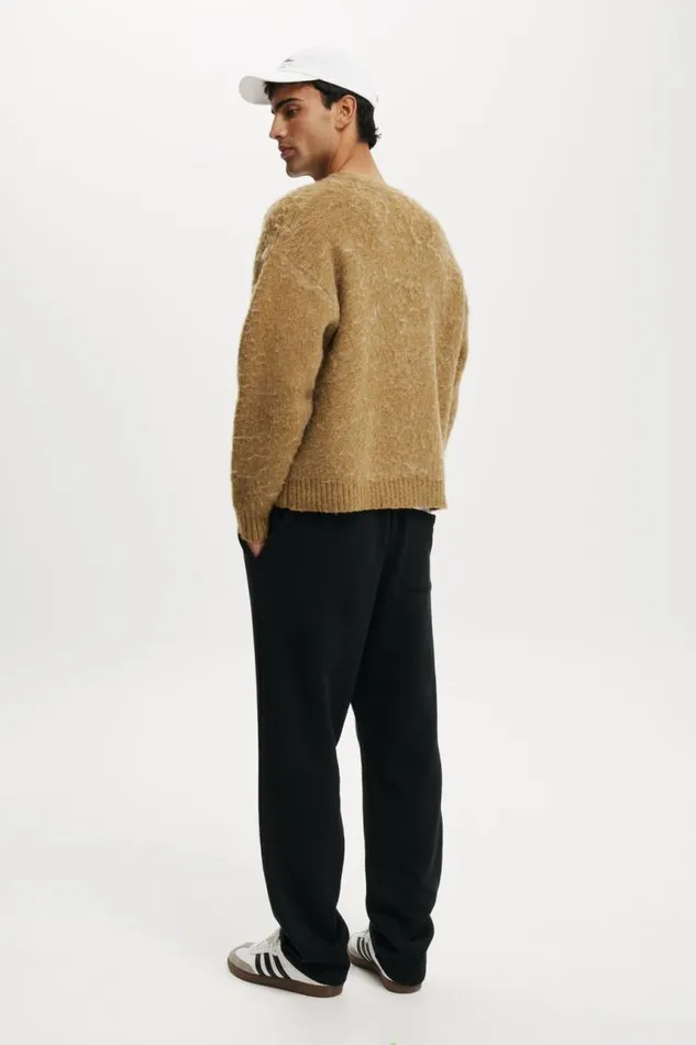 Cotton On Sweats and Hoodies Relaxed Track Pant Black 8211 Men Cotton On Sweats and Hoodies Relaxed Track Pant Black 8211 Men