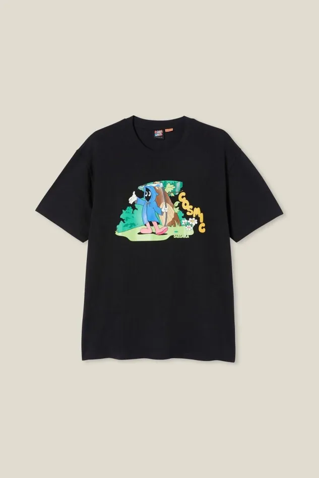 Cotton On Tees and Tanks Dabsmyla Loose Fit TShirt Lcn Dab Black Dreams 8211 Men Cotton On Tees and Tanks Dabsmyla Loose Fit TShirt Lcn Dab Black Dreams 8211 Men