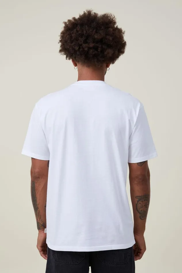 Cotton On Tees and Tanks Loose Fit Nba TShirt Lcn Nba Whitechicago Bulls 8211 Lock Up 8211 Men Cotton On Tees and Tanks Loose Fit Nba TShirt Lcn Nba Whitechicago Bulls 8211 Lock Up 8211 Men