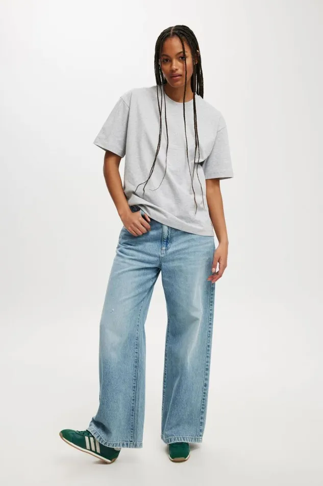 Cotton On Tops The Boxy Graphic Tee Keep Your Mind Open Winter Grey Marle 8211 Women Cotton On Tops The Boxy Graphic Tee Keep Your Mind Open Winter Grey Marle 8211 Women