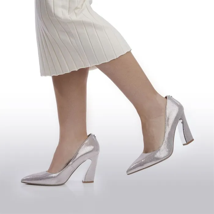 Court Shoes Women Moda In Pelle Darlene Rose Gold Leather