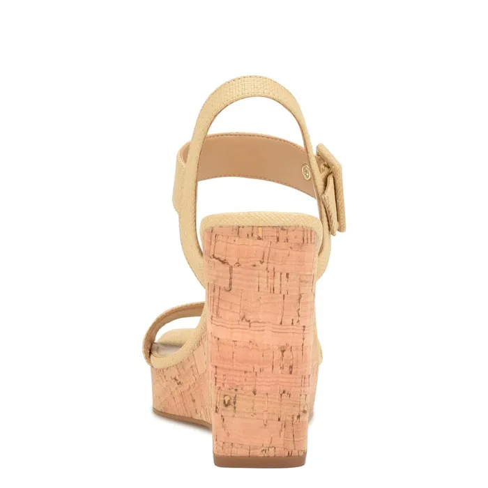 Courts Wedge Sandals Natural Raffia Women Nine West Wedges Courts Wedge Sandals Natural Raffia Women Nine West Wedges