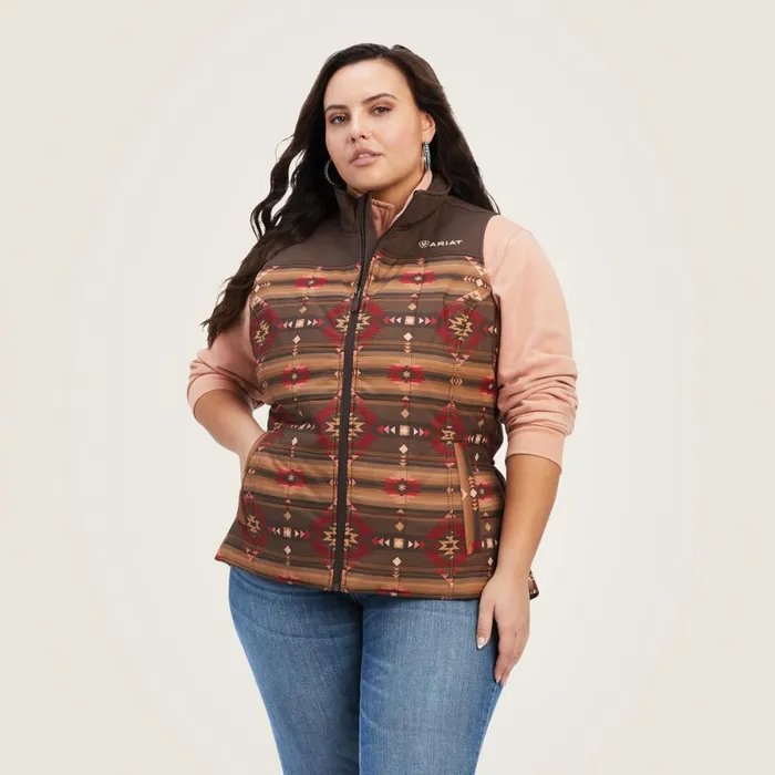 Crius Insulated Vest Canyonlands Print Women Ariat Jackets and Vests Crius Insulated Vest Canyonlands Print Women Ariat Jackets and Vests