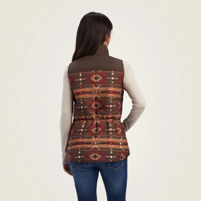 Crius Insulated Vest Canyonlands Print Women Ariat Jackets and Vests Crius Insulated Vest Canyonlands Print Women Ariat Jackets and Vests