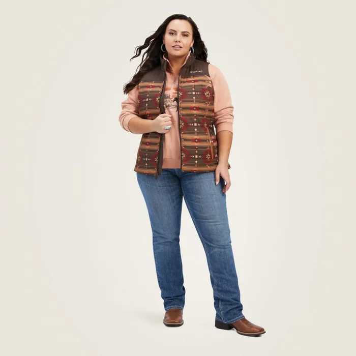 Crius Insulated Vest Canyonlands Print Women Ariat Jackets and Vests Crius Insulated Vest Canyonlands Print Women Ariat Jackets and Vests