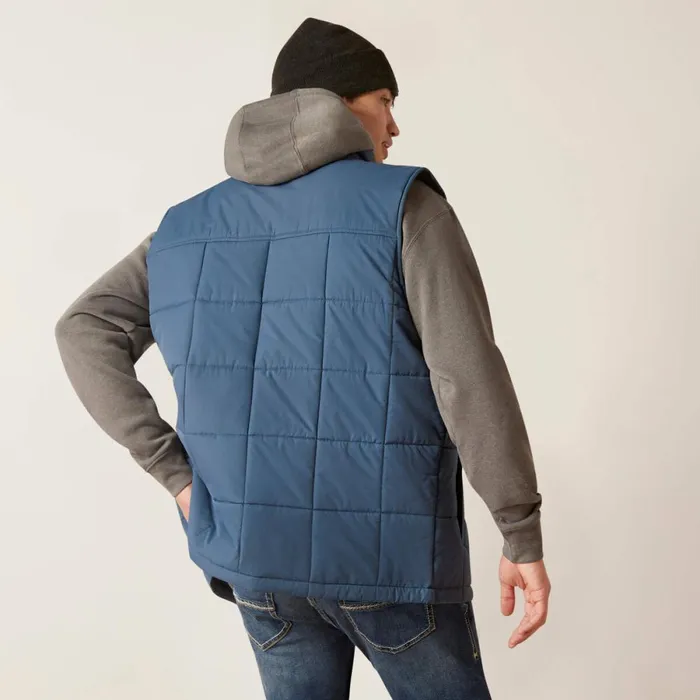 Crius Insulated Vest Steely Men Ariat Jackets and Vests Crius Insulated Vest Steely Men Ariat Jackets and Vests