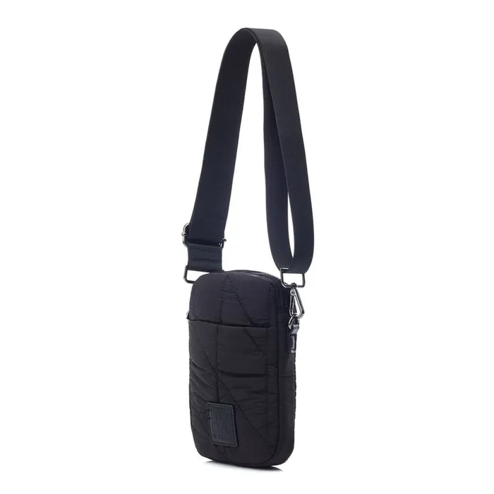 Crossbody Bags Women Moda In Pelle Ashtyn Bag Black Nylon