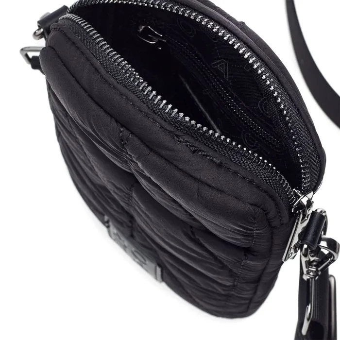 Crossbody Bags Women Moda In Pelle Ashtyn Bag Black Nylon