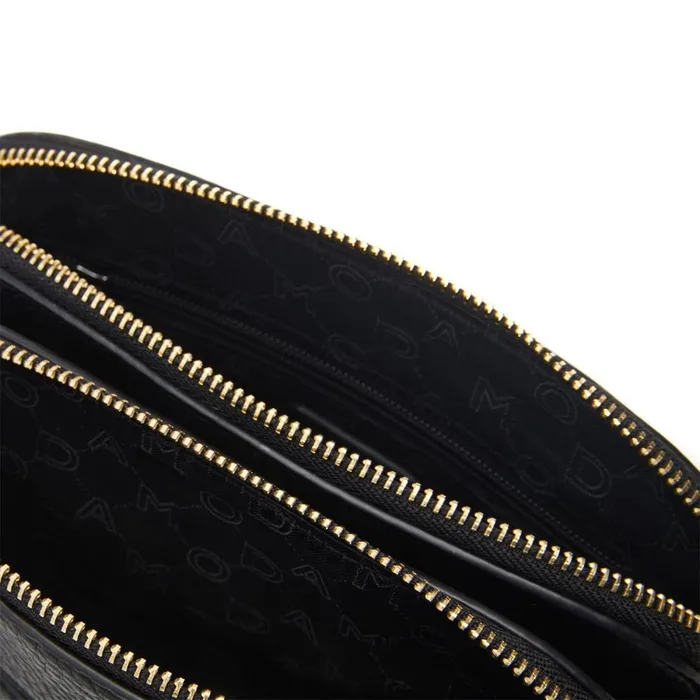 Crossbody Bags Women Moda In Pelle Aubree Bag Black Porvair