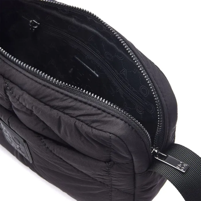 Crossbody Bags Women Moda In Pelle Azani Bag Black Nylon