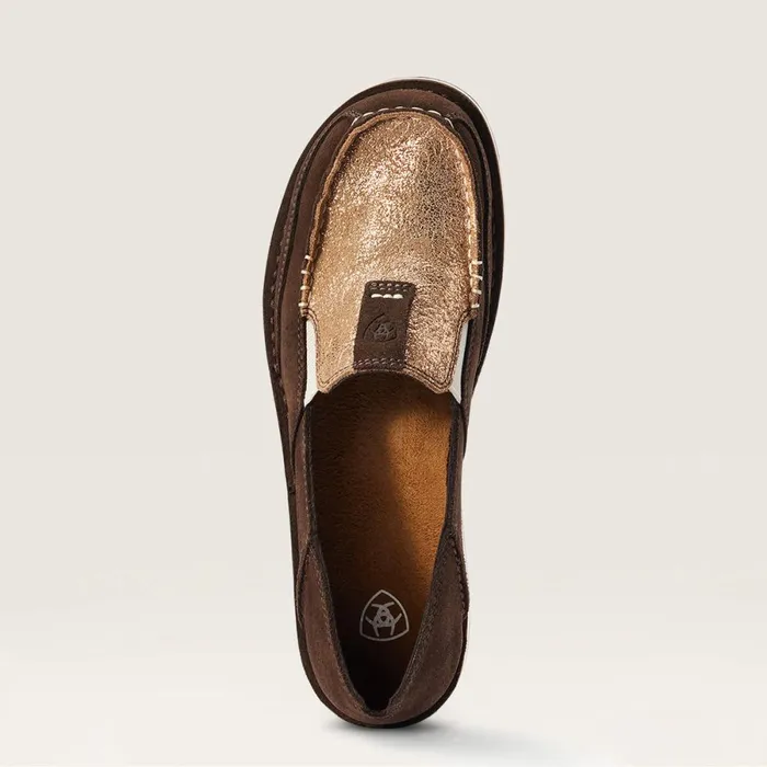 Cruiser Blanket Suede Metallic Copper Floral Women Ariat Shoes and Sneakers Cruiser Blanket Suede Metallic Copper Floral Women Ariat Shoes and Sneakers