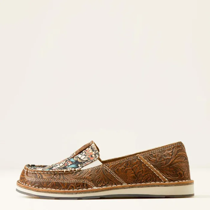 Cruiser Brown Floral Embossmariposa Women Ariat Shoes and Sneakers Cruiser Brown Floral Embossmariposa Women Ariat Shoes and Sneakers