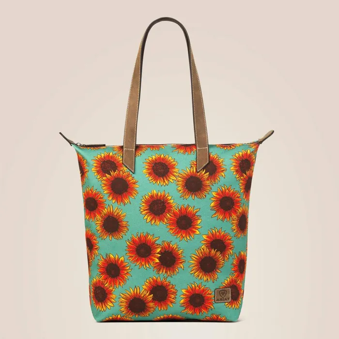 Cruiser Large Tote Bag Sunflower Multi Women Ariat Bags and Wallets