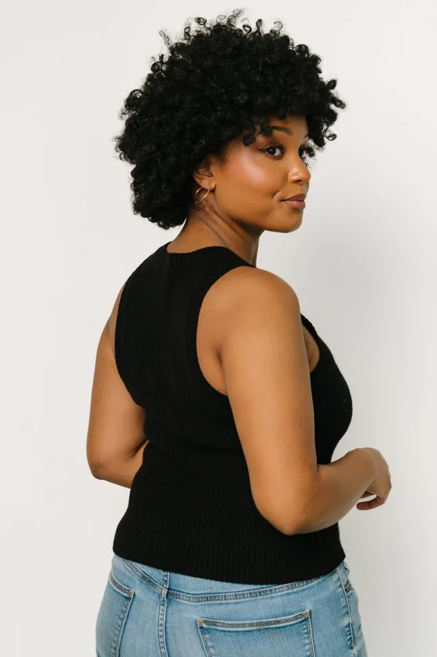 Cruz Knit Tank Top Black Women Baltic Born Blouses Shirts Cruz Knit Tank Top Black Women Baltic Born Blouses Shirts