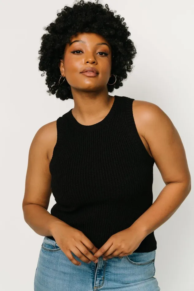 Cruz Knit Tank Top Black Women Baltic Born Blouses Shirts Cruz Knit Tank Top Black Women Baltic Born Blouses Shirts