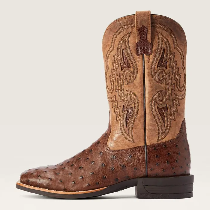 Dagger Western Boot Dark Tabac Full Quill Ostrich Men Ariat Western Boots Dagger Western Boot Dark Tabac Full Quill Ostrich Men Ariat Western Boots