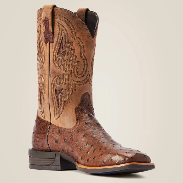 Dagger Western Boot Dark Tabac Full Quill Ostrich Men Ariat Western Boots Dagger Western Boot Dark Tabac Full Quill Ostrich Men Ariat Western Boots