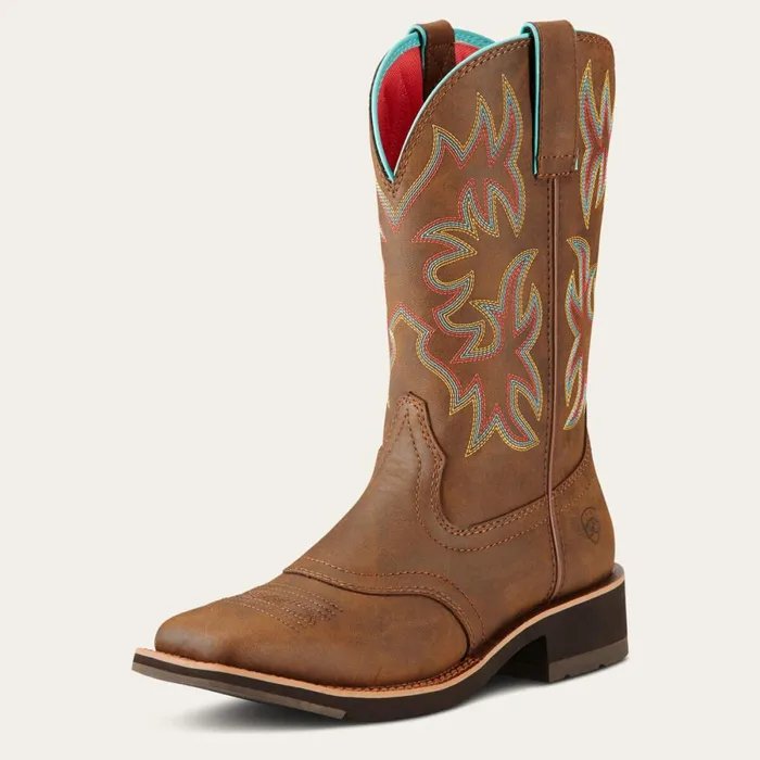 Delilah Western Boot Toasted Brown Women Ariat Western Boots