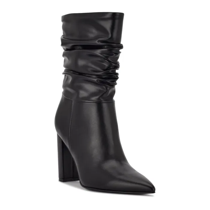 Denner Dress Boots Black Women Nine West Boots and Booties Denner Dress Boots Black Women Nine West Boots and Booties