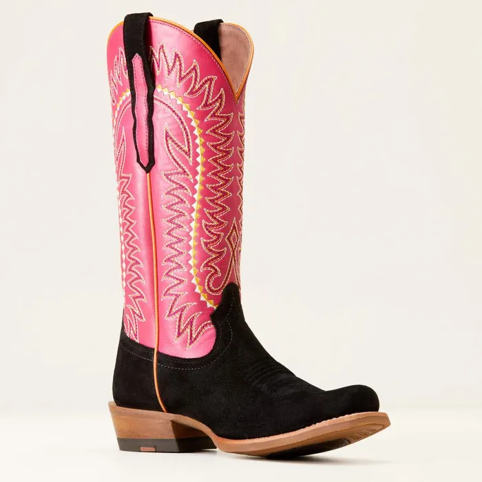 Derby Monroe Western Boot Black Roughout Women Ariat Western Boots Derby Monroe Western Boot Black Roughout Women Ariat Western Boots