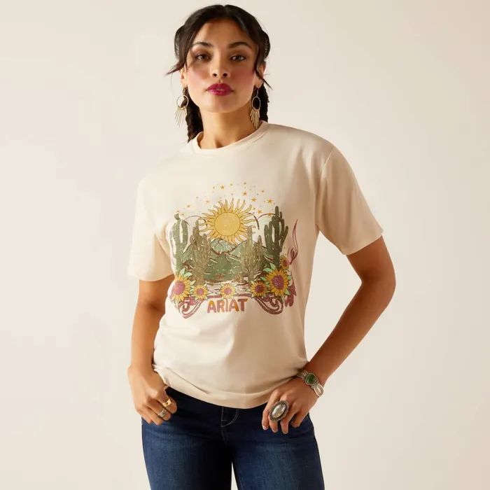 Desert Dreaming TShirt Natural Women Ariat TShirts and Tops