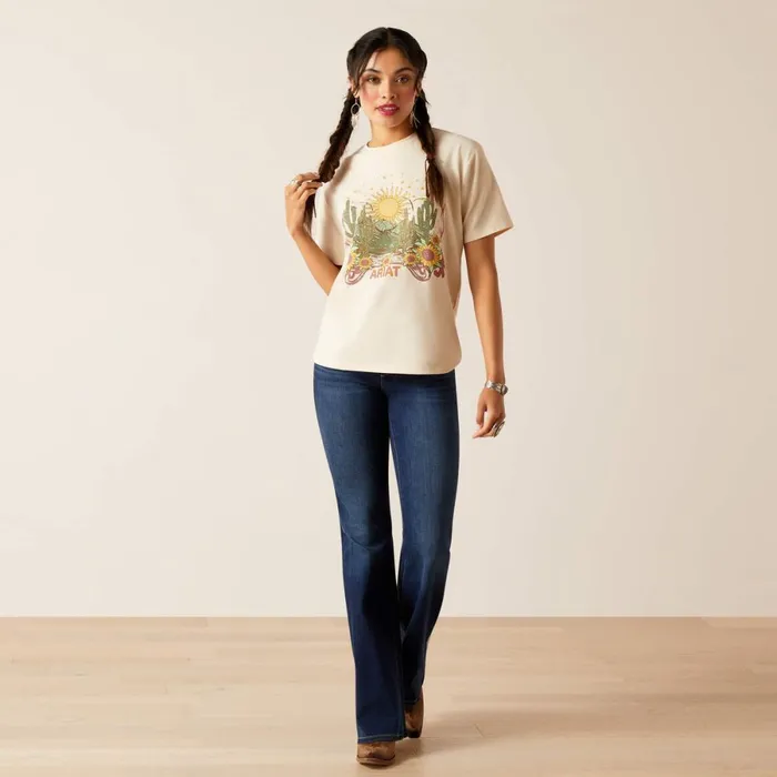 Desert Dreaming TShirt Natural Women Ariat TShirts and Tops Desert Dreaming TShirt Natural Women Ariat TShirts and Tops