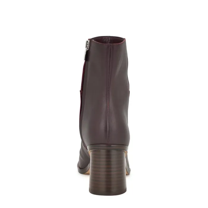 Dither Dress Booties Dark Red Women Nine West Boots and Booties