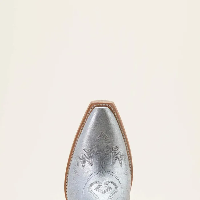 Dixon Bootie Silver Shine Women Ariat Western Boots Dixon Bootie Silver Shine Women Ariat Western Boots