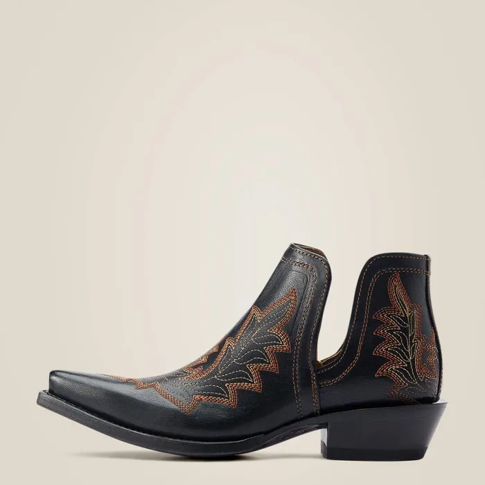 Dixon Low Heel Western Boot Bohemian Black Women Ariat Western Boots Dixon Low Heel Western Boot Bohemian Black Women Ariat Western Boots