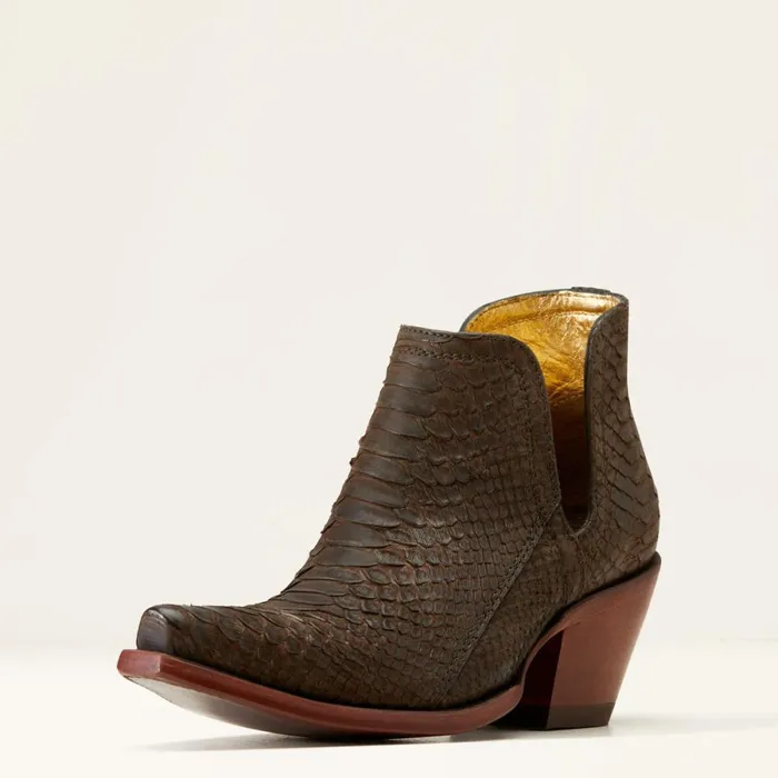 Dixon Python Western Boot Chocolate Women Ariat Western Boots