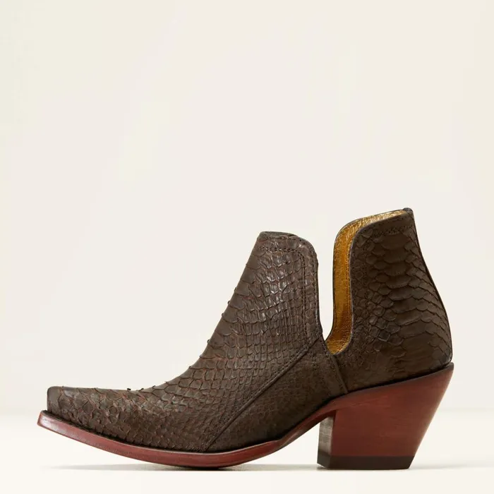 Dixon Python Western Boot Chocolate Women Ariat Western Boots