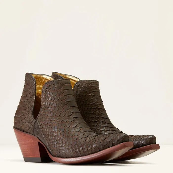 Dixon Python Western Boot Chocolate Women Ariat Western Boots