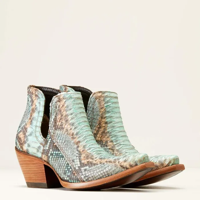 Dixon Python Western Boot Naturally Turquoise Women Ariat Western Boots Dixon Python Western Boot Naturally Turquoise Women Ariat Western Boots