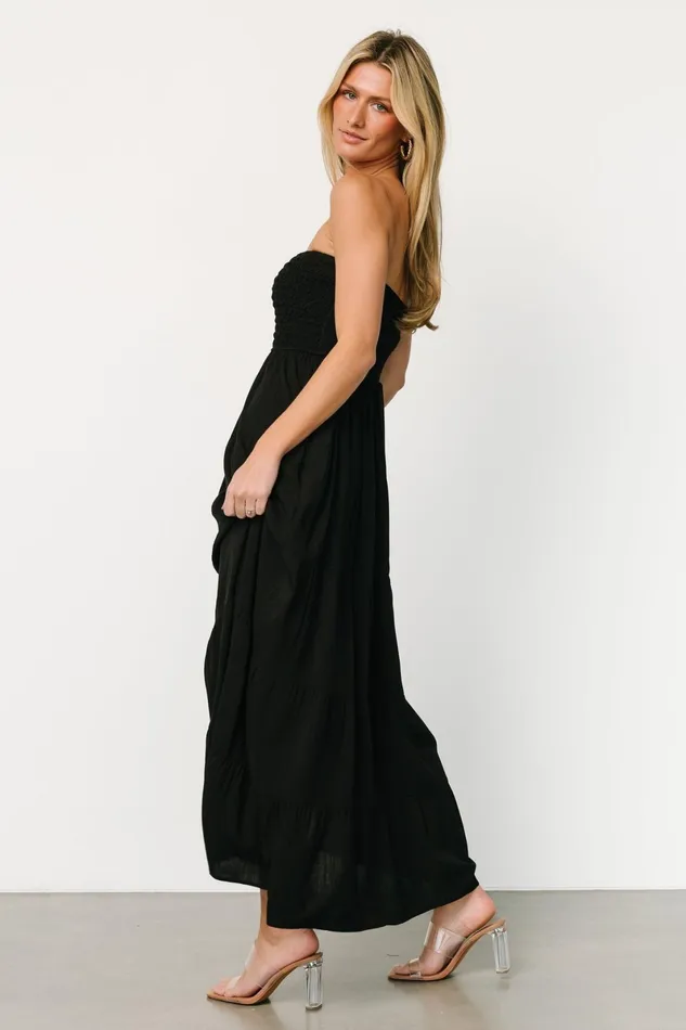 Domenica Strapless Maxi Dress Black Women Baltic Born Cover Ups Domenica Strapless Maxi Dress Black Women Baltic Born Cover Ups