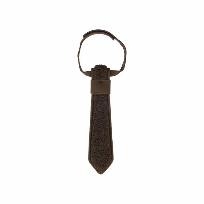Donsje Amsterdam Accessories Baby Arnold Tie Hazelnut Curly Faux Fur