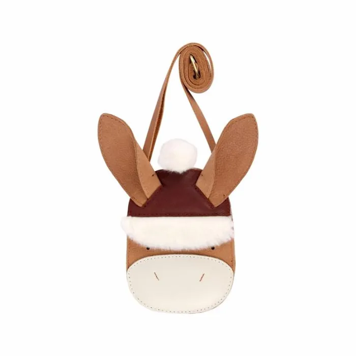Donsje Amsterdam Accessories Baby Britta Exclusive Purse Nutmeg Leather