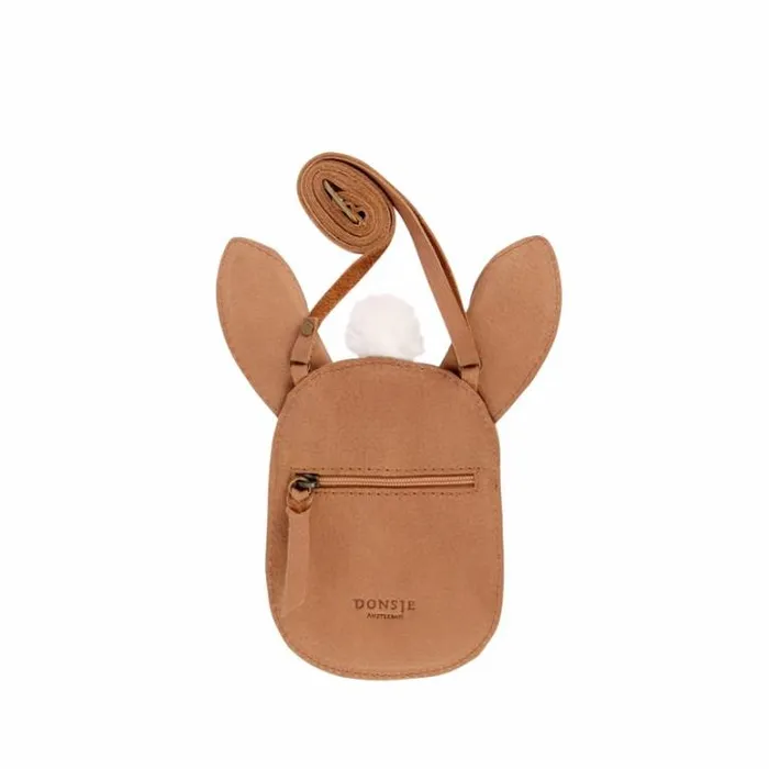 Donsje Amsterdam Accessories Baby Britta Exclusive Purse Nutmeg Leather