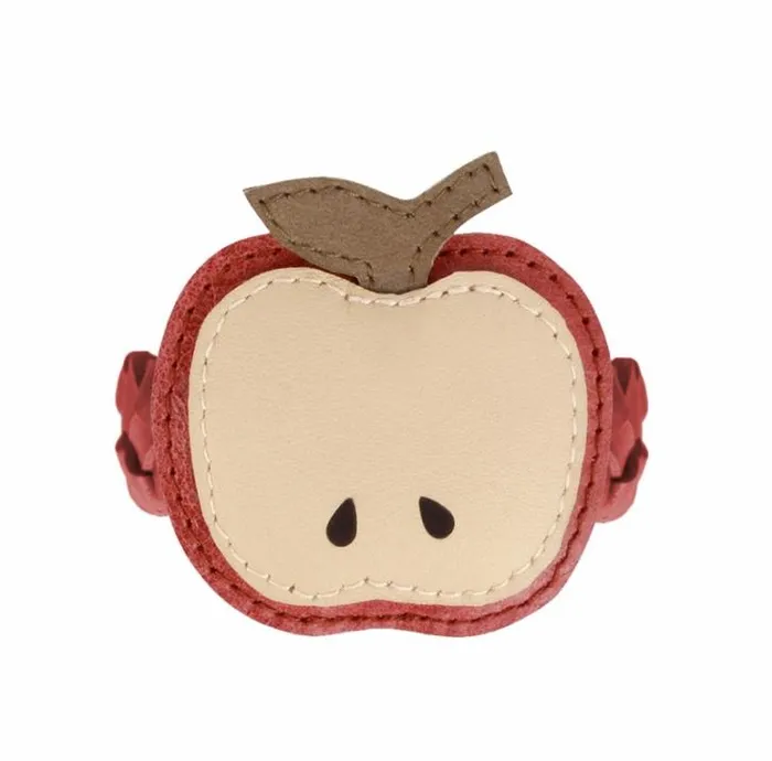 Donsje Amsterdam Accessories Baby Fruzi Bracelet Scarlet Classic Leather