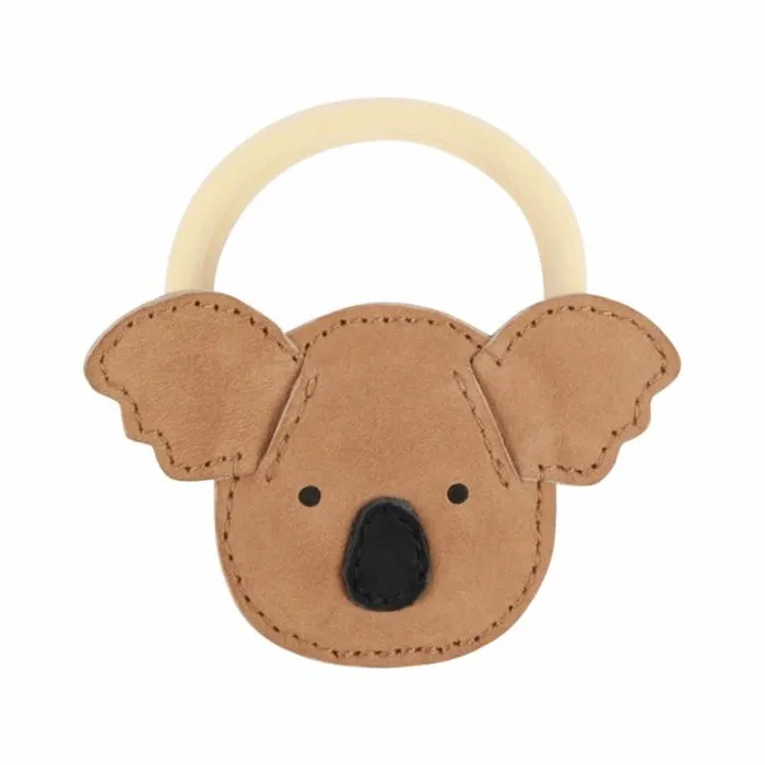 Donsje Amsterdam Accessories Baby Josy Classic Hair Tie Truffle Nubuck