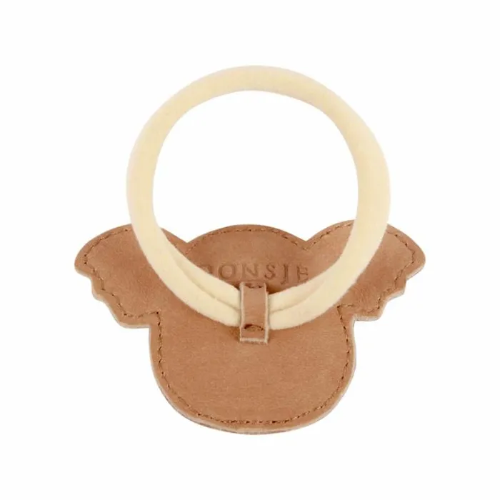 Donsje Amsterdam Accessories Baby Josy Classic Hair Tie Truffle Nubuck