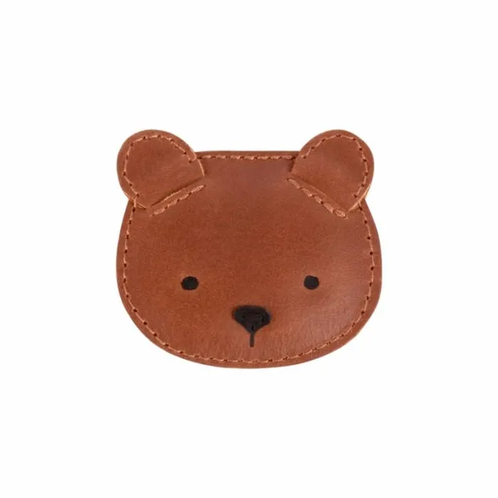 Donsje Amsterdam Accessories Baby Josy Classic Hairclip Cognac Classic Leather