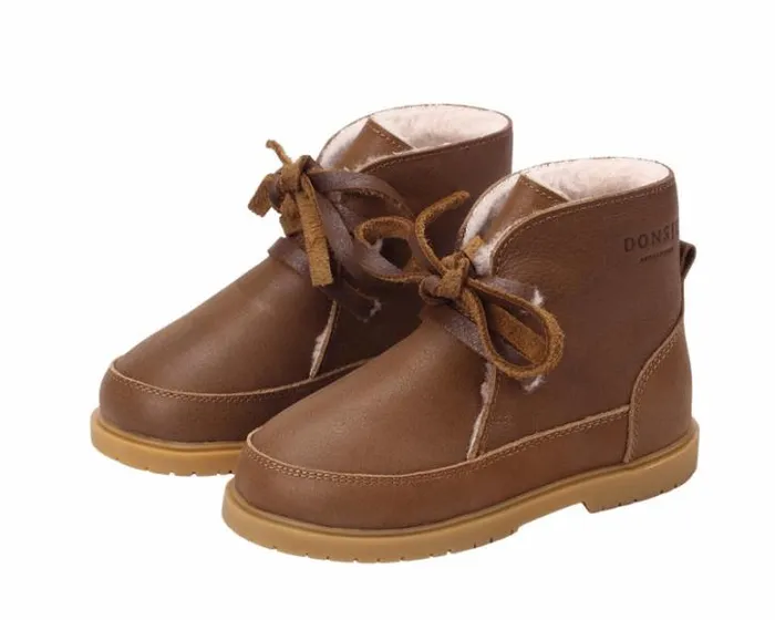 Donsje Amsterdam Ankle Boots Boys Buddy Forest Green Leather